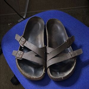 Brown Strappy Sandals